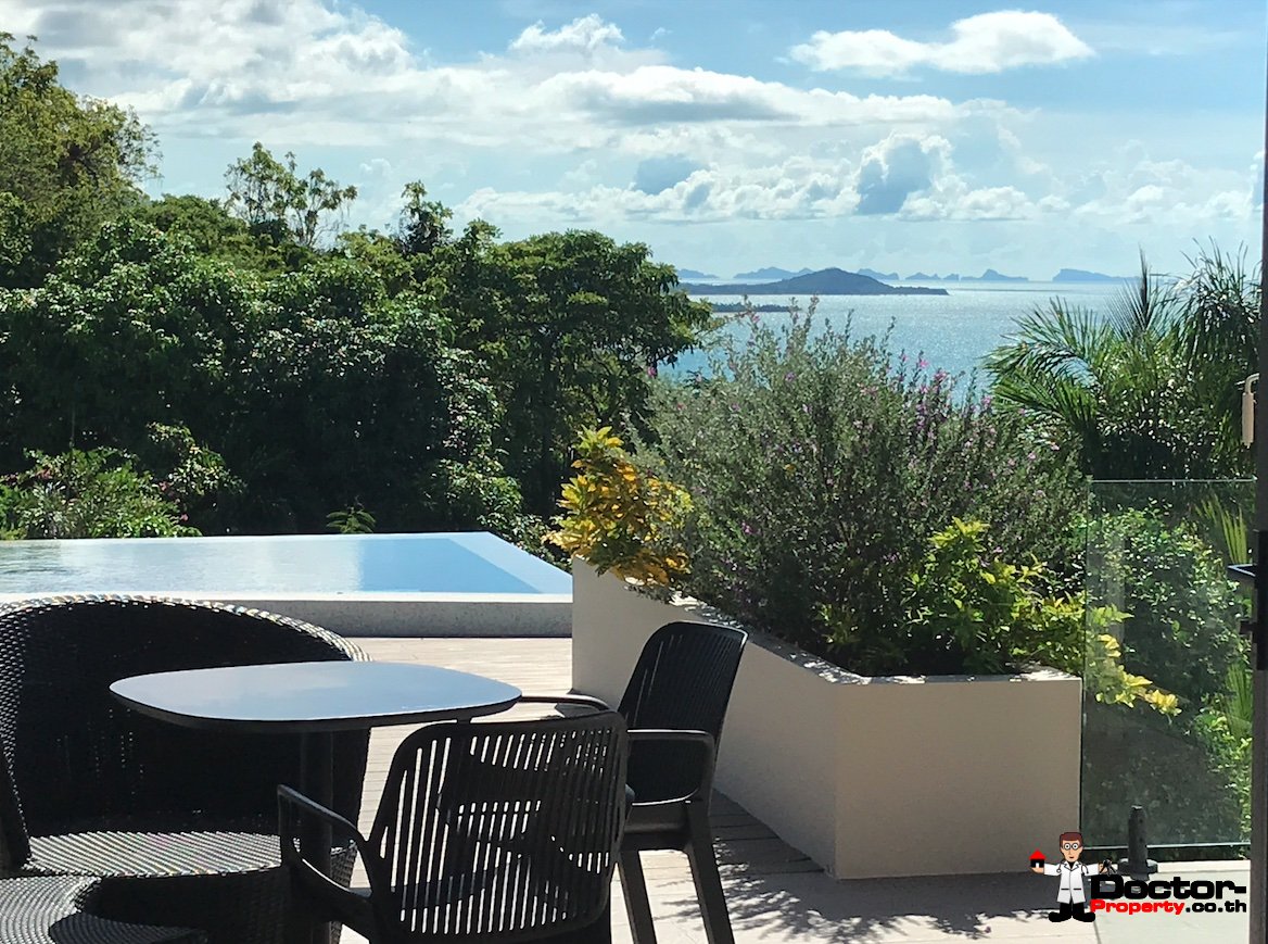 Luxury 4 Bedroom Sea View Villa - Plai Laem - Koh Samui - for sale